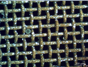 8" Brass ASTM 45 micron or No.325