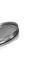 [A008SAW1/8H] CSC 8" Stainless Steel Half-Height Sieve 1/8"
